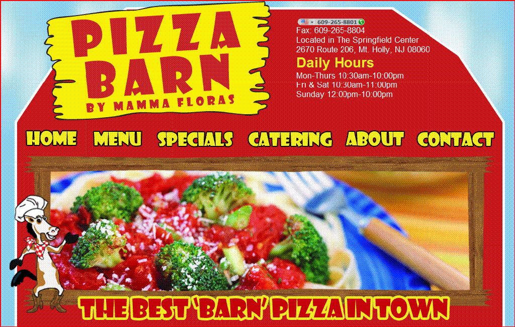 Pizza Barn Mount Holly NJ 08060 6092658801 Pizza